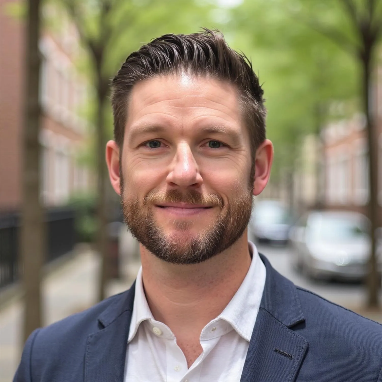 A portrait of Michael Garr, CPA and founder of TradeBuilt Accounting Company